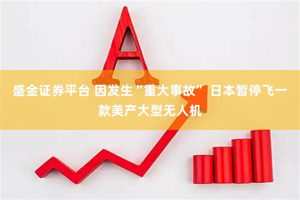 盛金证券平台 因发生“重大事故” 日本暂停飞一款美产大型无人机