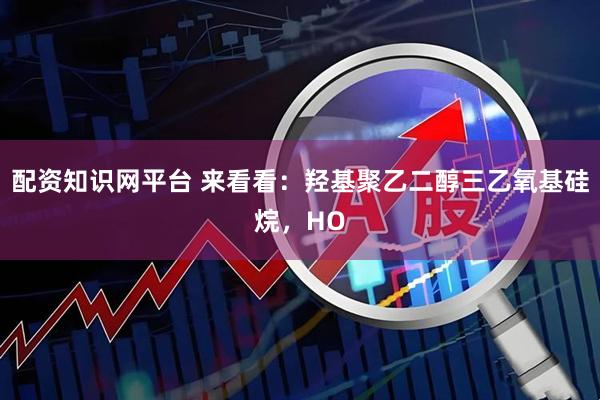 配资知识网平台 来看看：羟基聚乙二醇三乙氧基硅烷，HO
